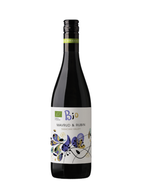 Bulgarien Elenovo, DE-ÖKÖ-006, | BIO, 0,75 l, Weinmarketing MAVRUD Bossev & Rotwein RUBIN