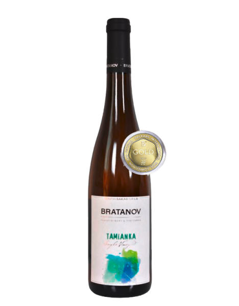 Weißwein TAMIANKA "SINGLE VINEYARD" Bratanov, Harmanli